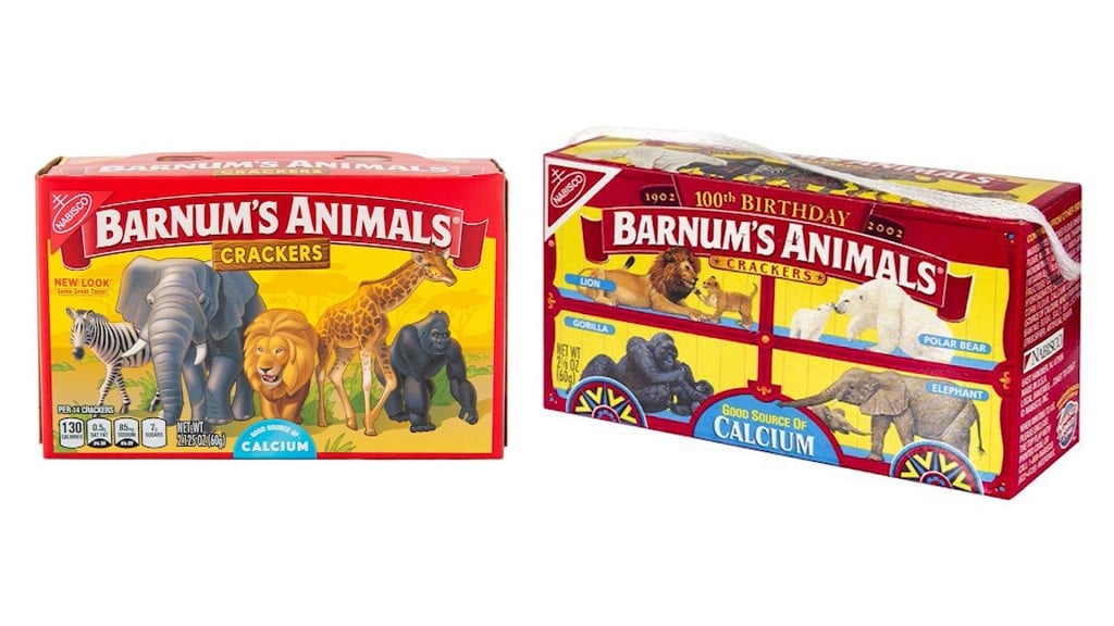 Barnum’s lets its animal crackers roam free with a box redesign
