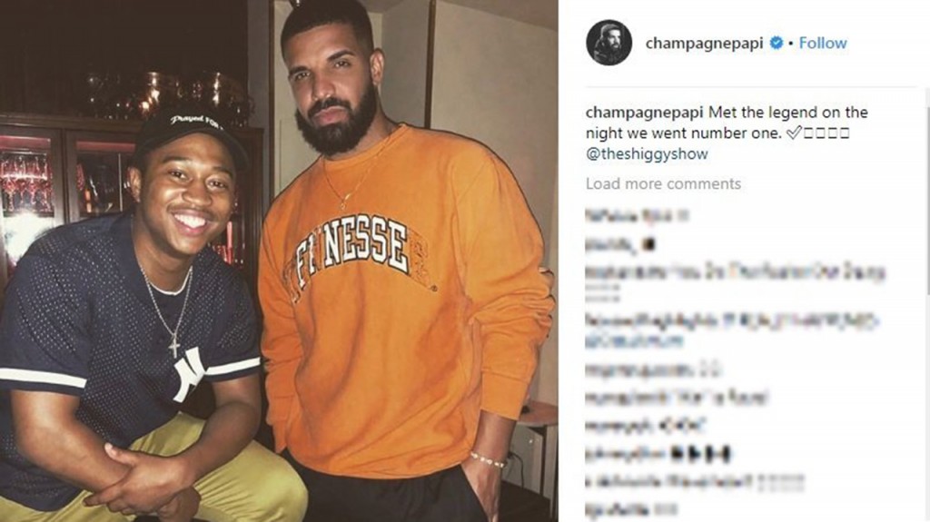Drake meets his hit’s viral dance creator