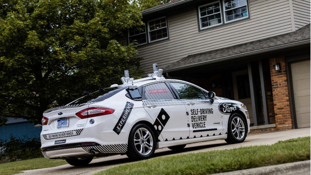 Domino’s, Ford to test driverless pizza delivery