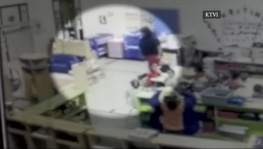 Video shows Missouri day care worker throwing toddler