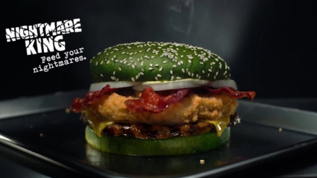 Burger King creates ‘Nightmare King’ for Halloween