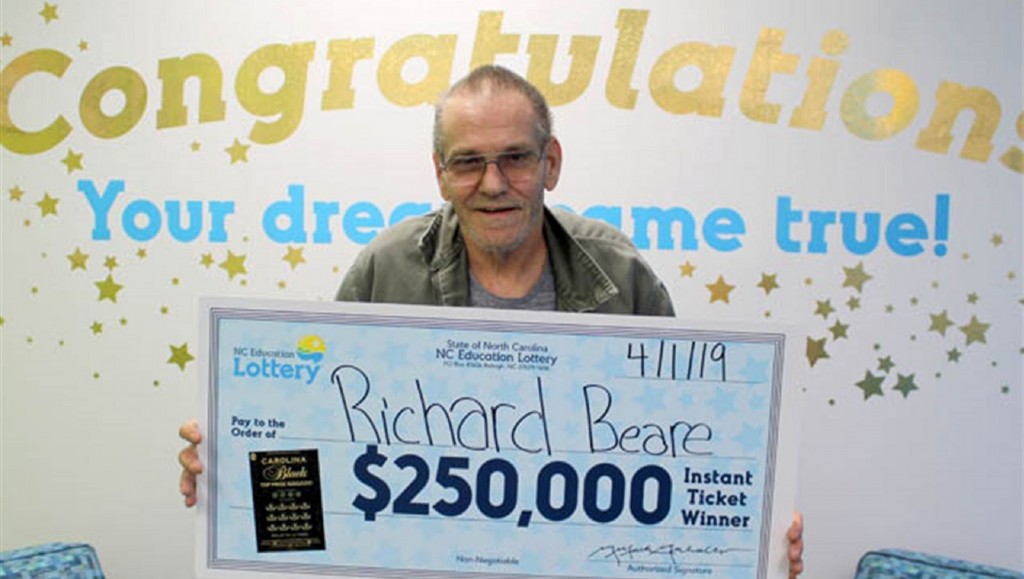 North Carolina man battling cancer wins $250K