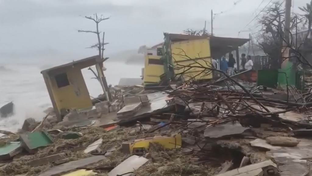 Puerto Rico devastated by Hurricane Maria