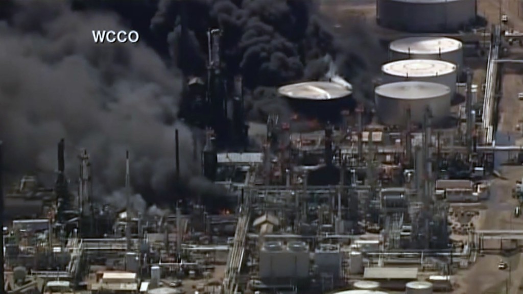 Multiple casualties reported after oil refinery explosion
