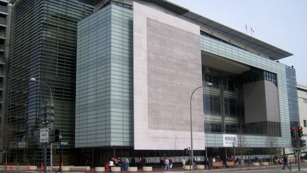 Newseum closing down after 12 years in Washington
