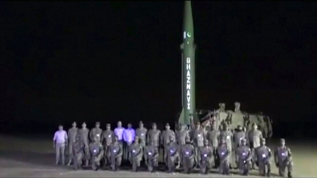 Pakistan tests ballistic missile amid ongoing tensions with India
