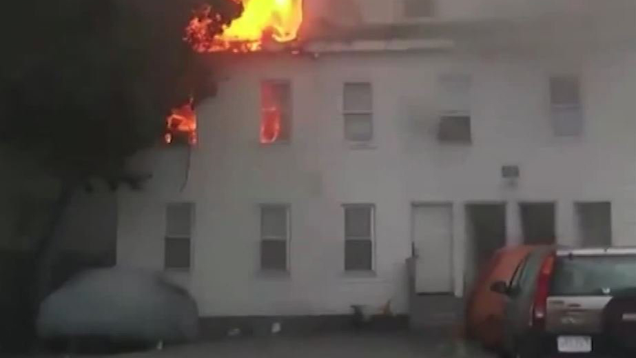 Gas explosions, fires reported in Massachusetts towns