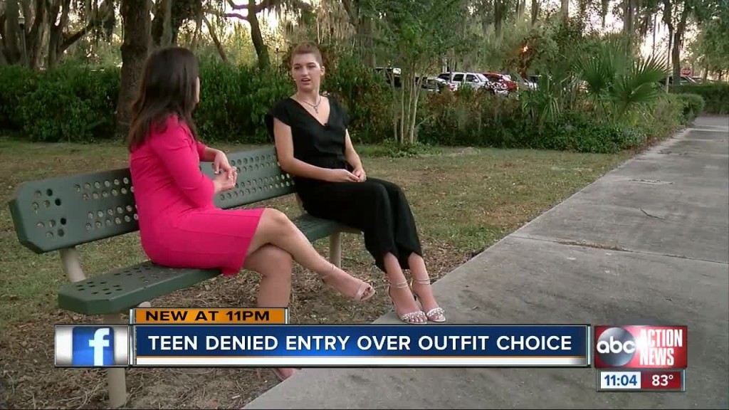 Teen in jumpsuit not allowed into her homecoming dance