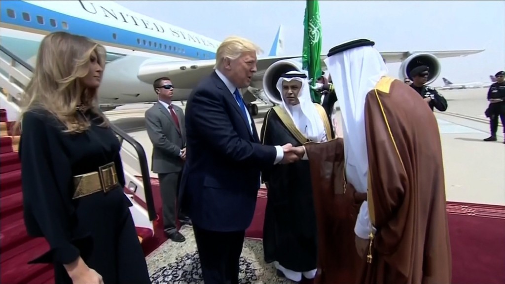 Trump’s first foreign trip as president