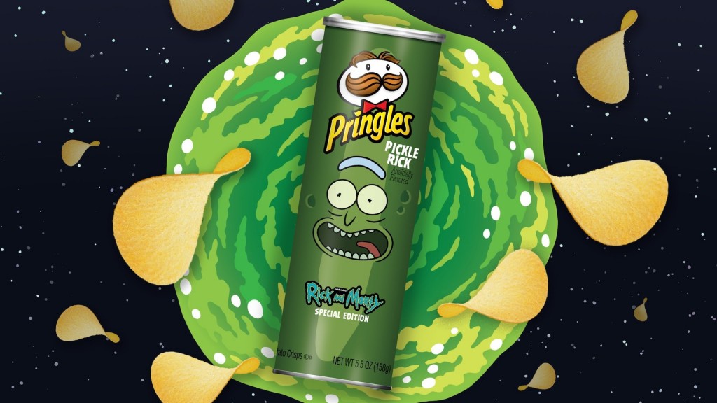 ‘Pickle Rick’ Pringles coming to stores