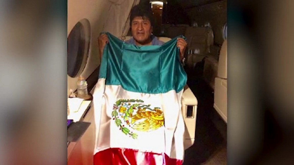 Bolivia’s former president accepts political asylum in Mexico