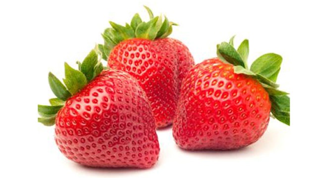 Chocolate-glazed strawberries