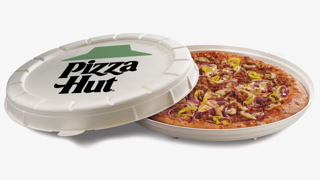 Pizza Hut testing Incogmeato pizza in round box