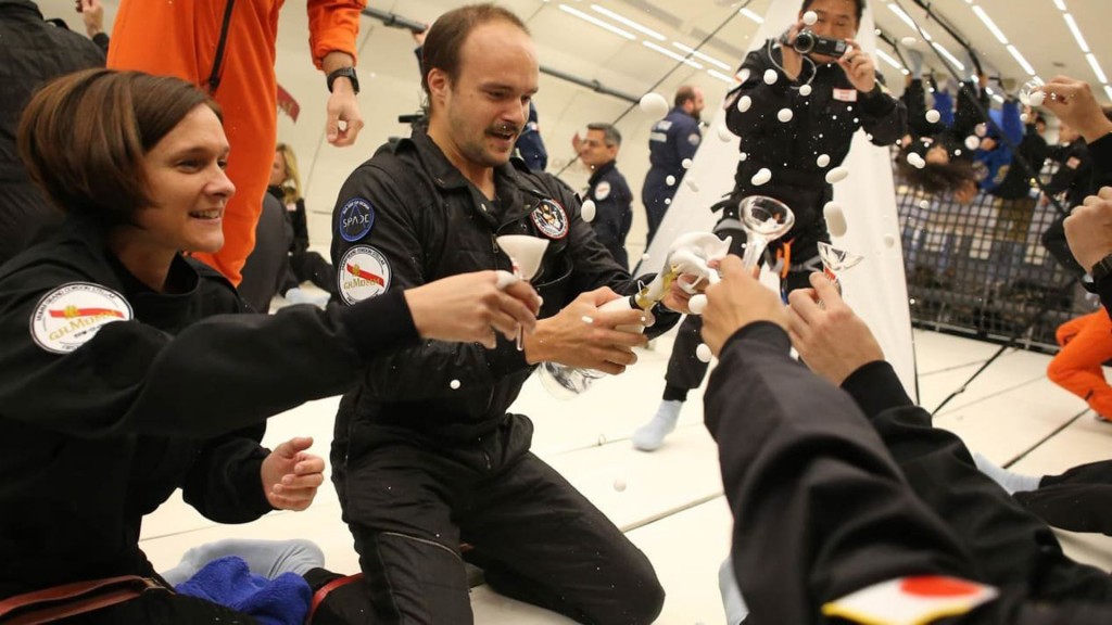 Space champagne created for zero-gravity celebrations