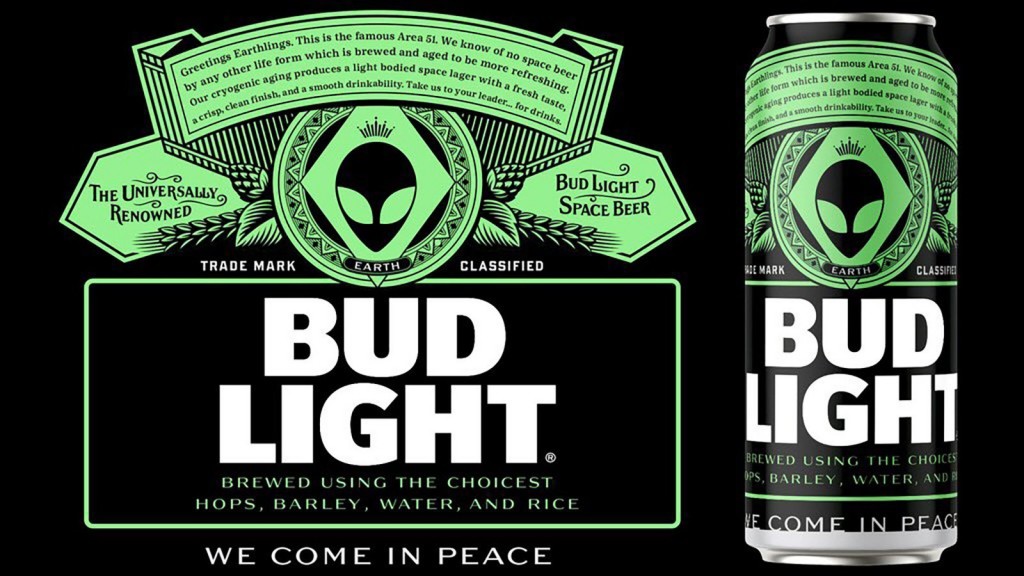 Bud Light offers free beer to Area 51 aliens