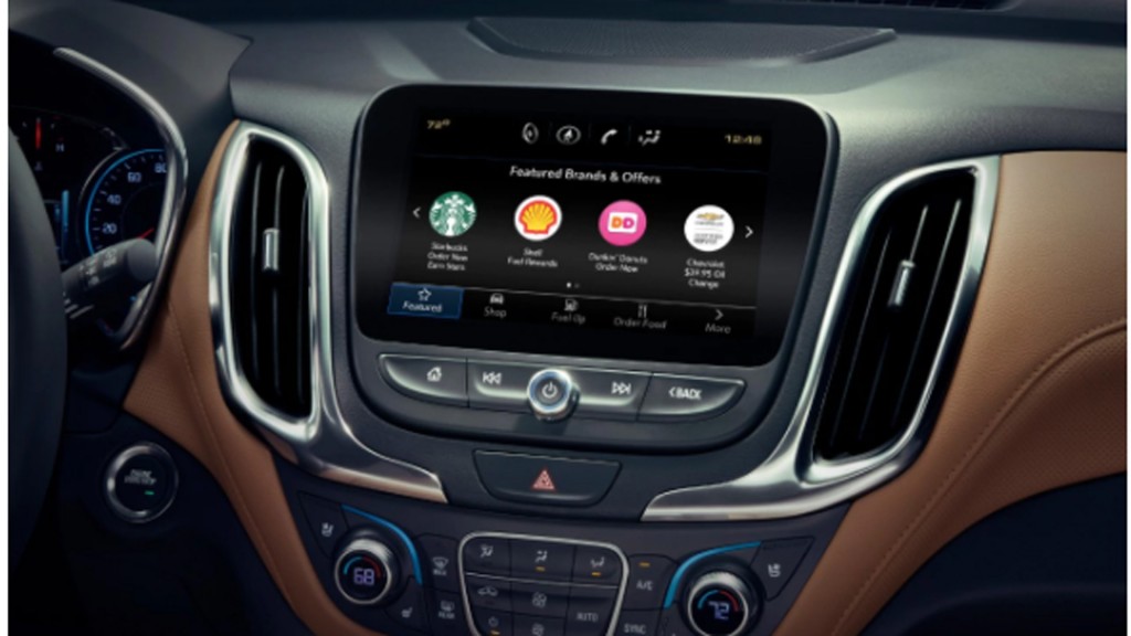 New GM app lets you order Starbucks while you drive