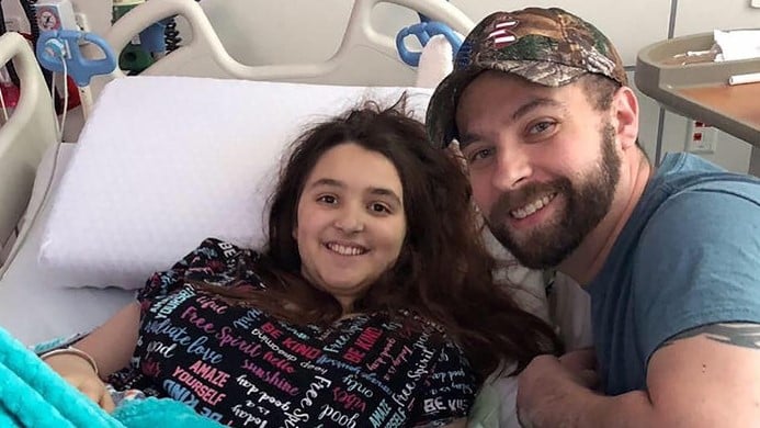 14-year-old beat stage 4 cancer in time to make it home for Christmas