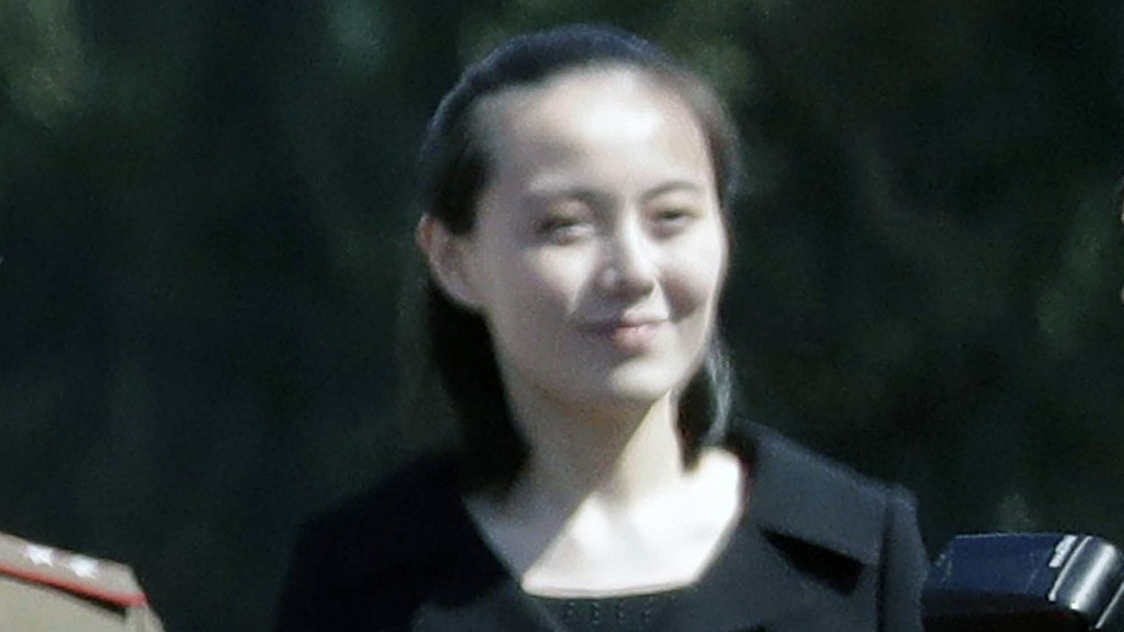 Kim Jong Un’s younger sister, a gatekeeper on charm offensive