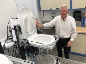 Company develops smart toilets to track health