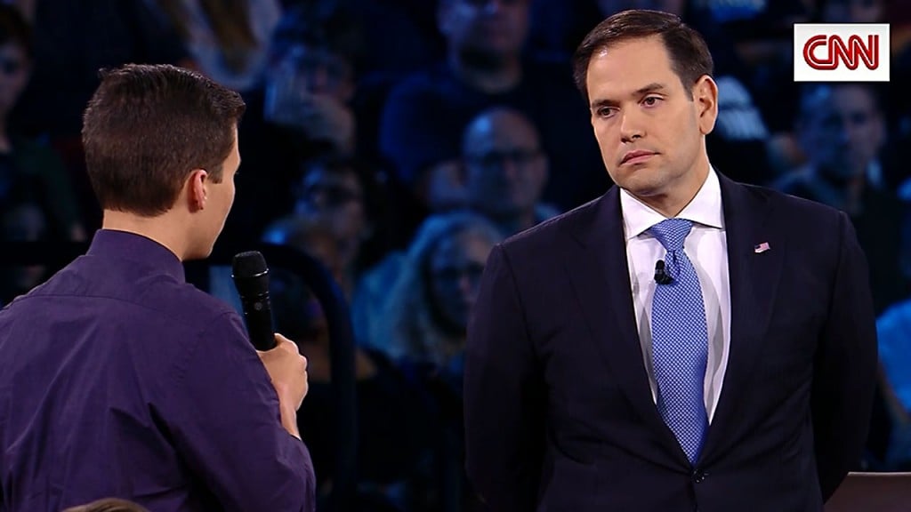 6 things Rubio said that made news in the gun debate