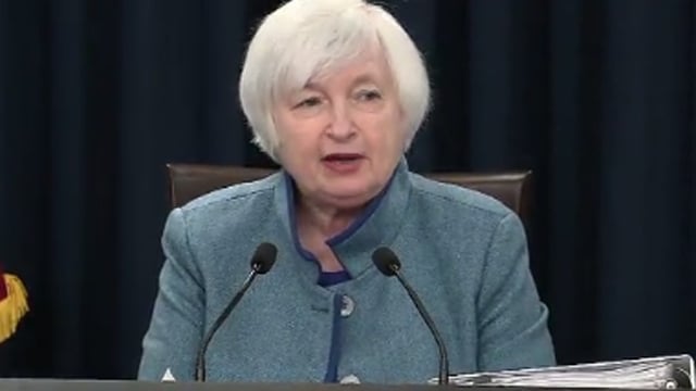 Janet Yellen touts economy before stepping down