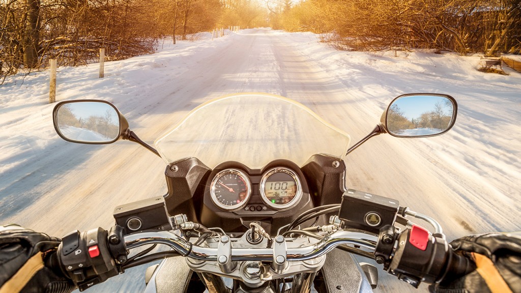 The essentials for winter motorcycle riding