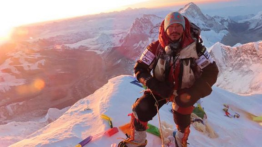 Nepalese climber shocked by climate change effects