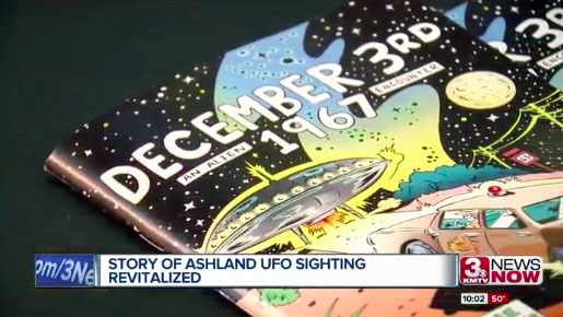 UFO story revitalized after beer, comic book comes out