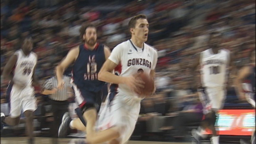 Dranginis leads Gonzaga to 104-57 win over LC State