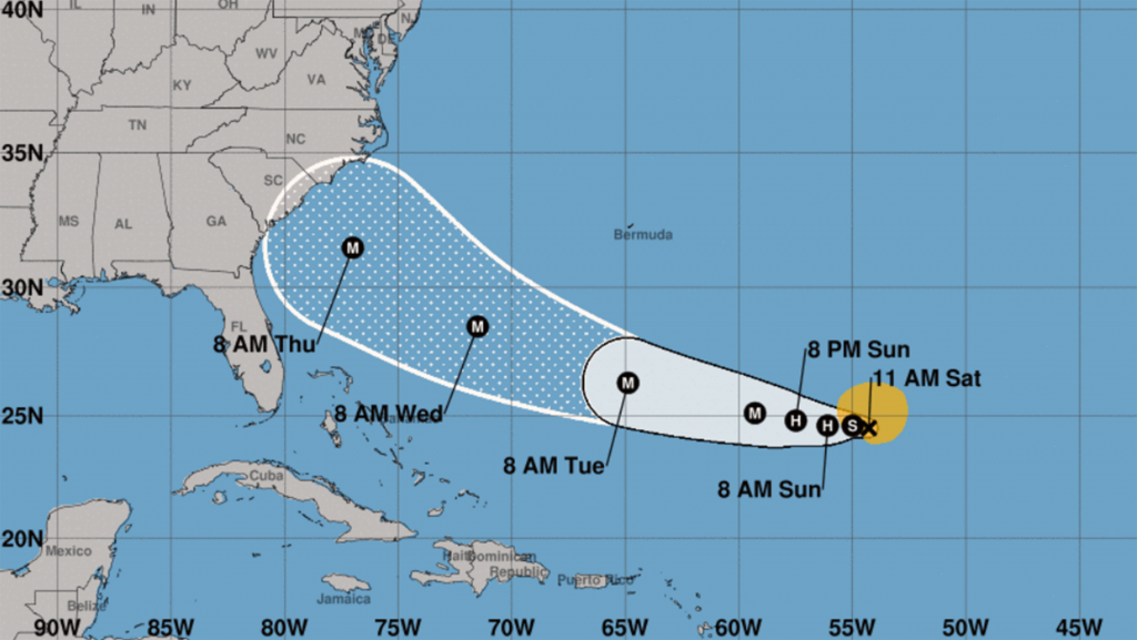 Florence could threaten East Coast as a major hurricane late next week