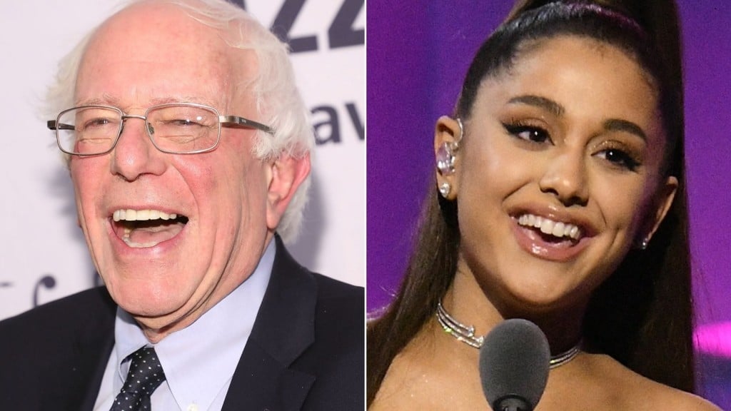Ariana Grande tweeted ‘baby how u feelin’? Bernie Sanders responded
