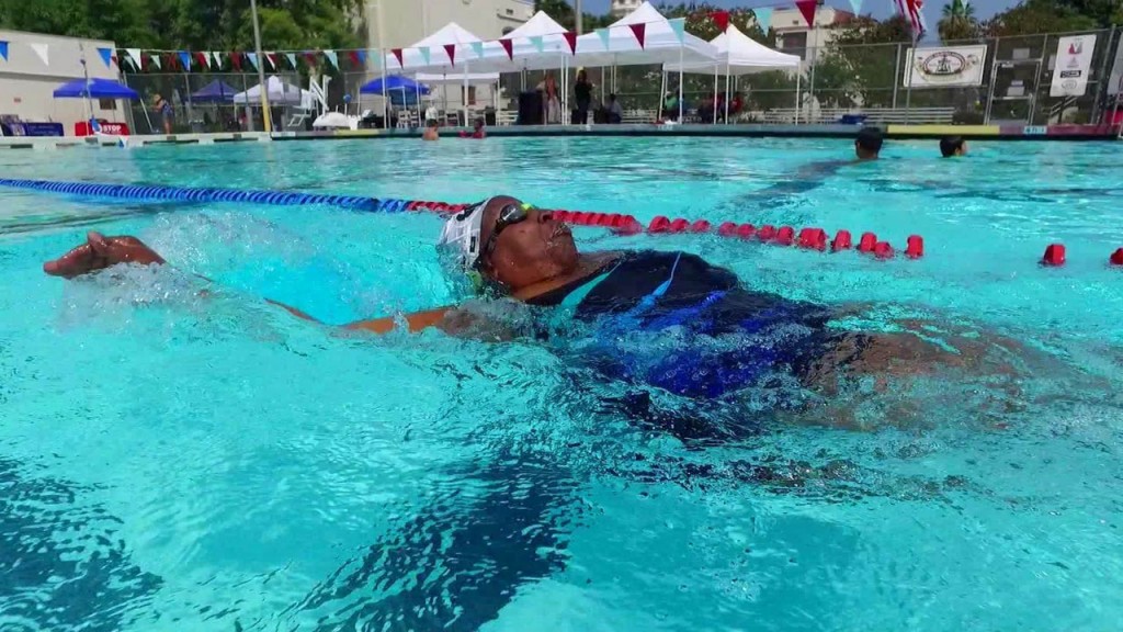 Blind woman saved her life by learning to swim — at 50