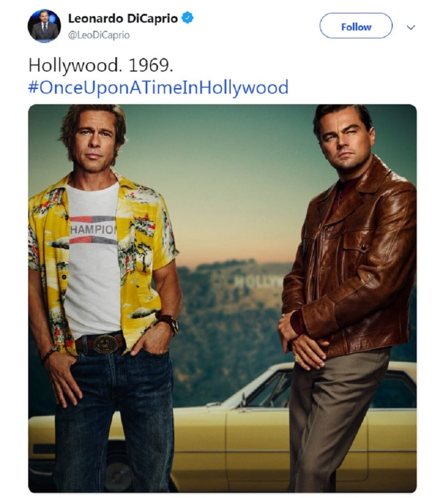 About that Leonard DiCaprio and Brad Pitt movie poster