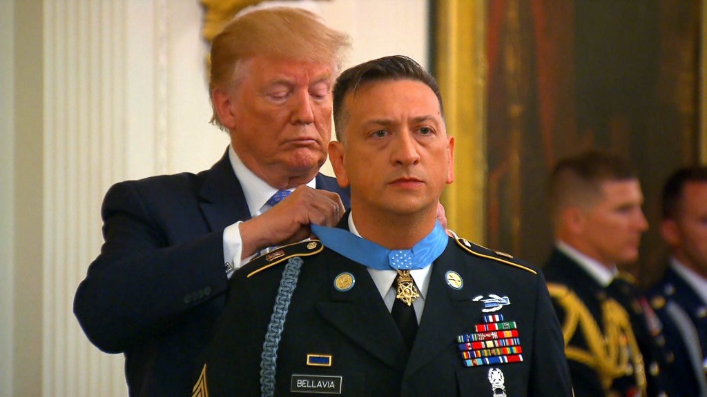 David Bellavia, Iraq War veteran, receives Medal of Honor
