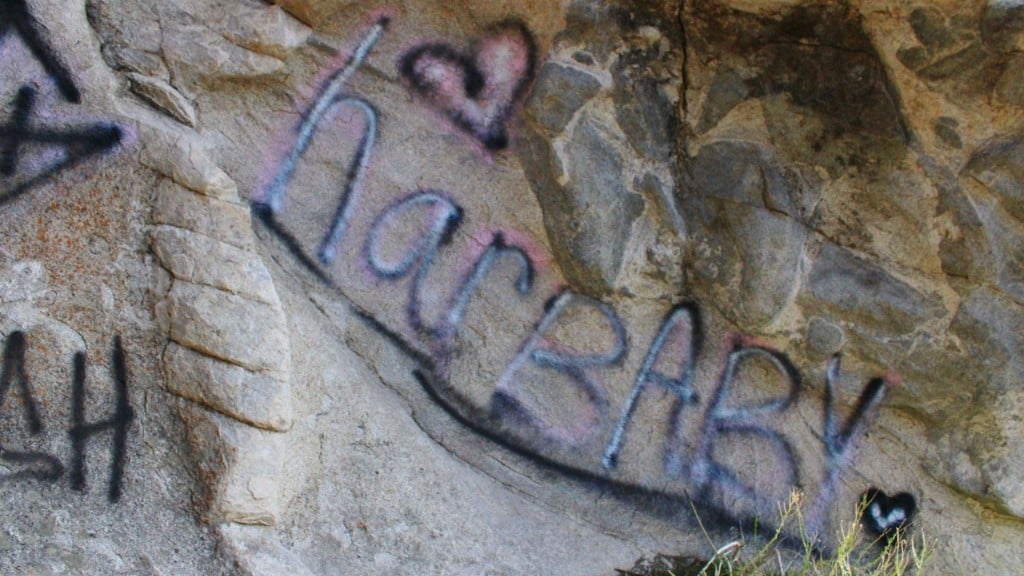 City of rocks vandalism
