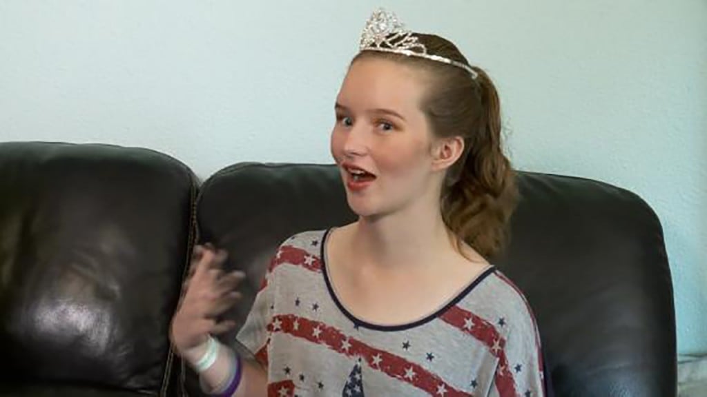 Girl once left for dead voted school’s homecoming queen