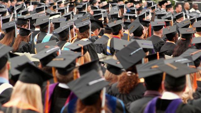 University sorry for saying women should wear low-cut tops to graduation