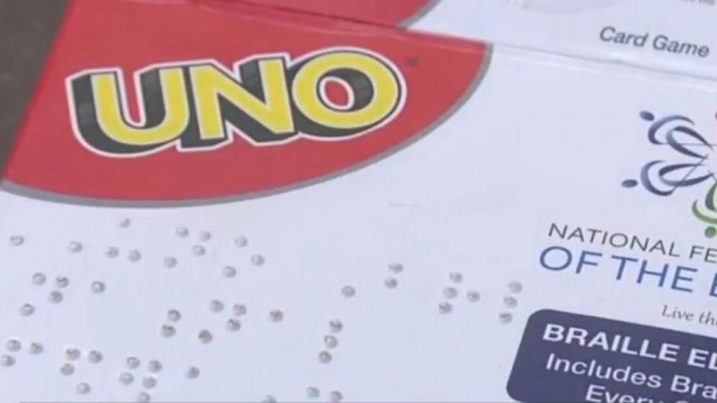 Students test first deck of UNO in Braille