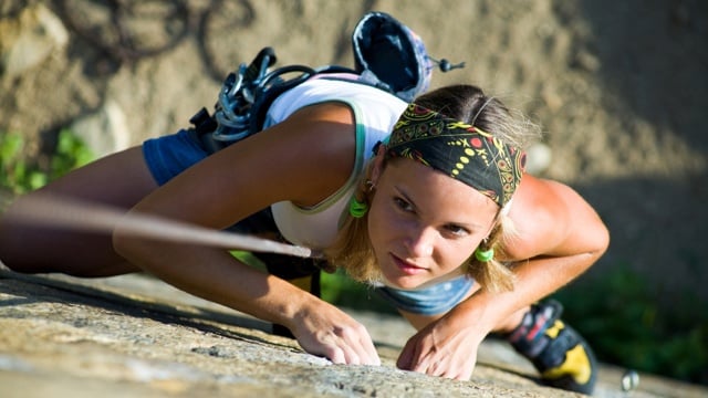Rock climbing can help overcome fear, defeat depression