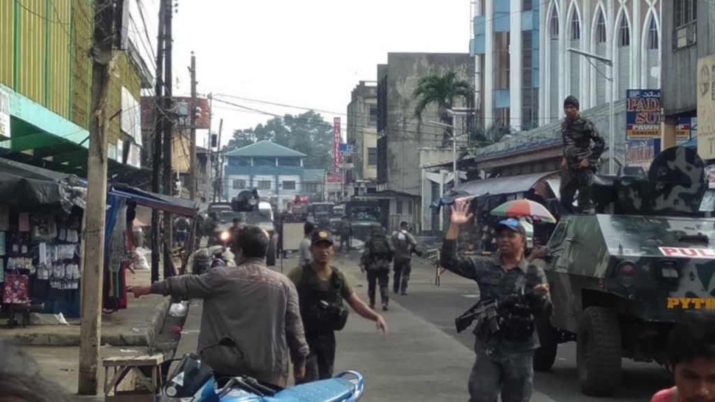 Philippines church bombing town on lockdown amid ISIS threat
