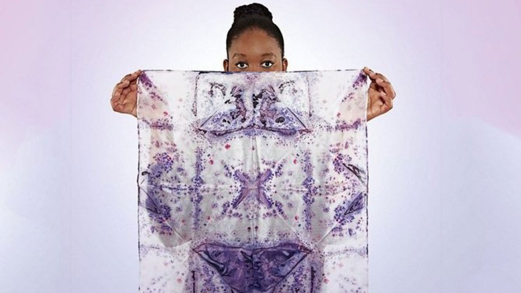 The future of fashion? Stunning textiles dyed with bacteria