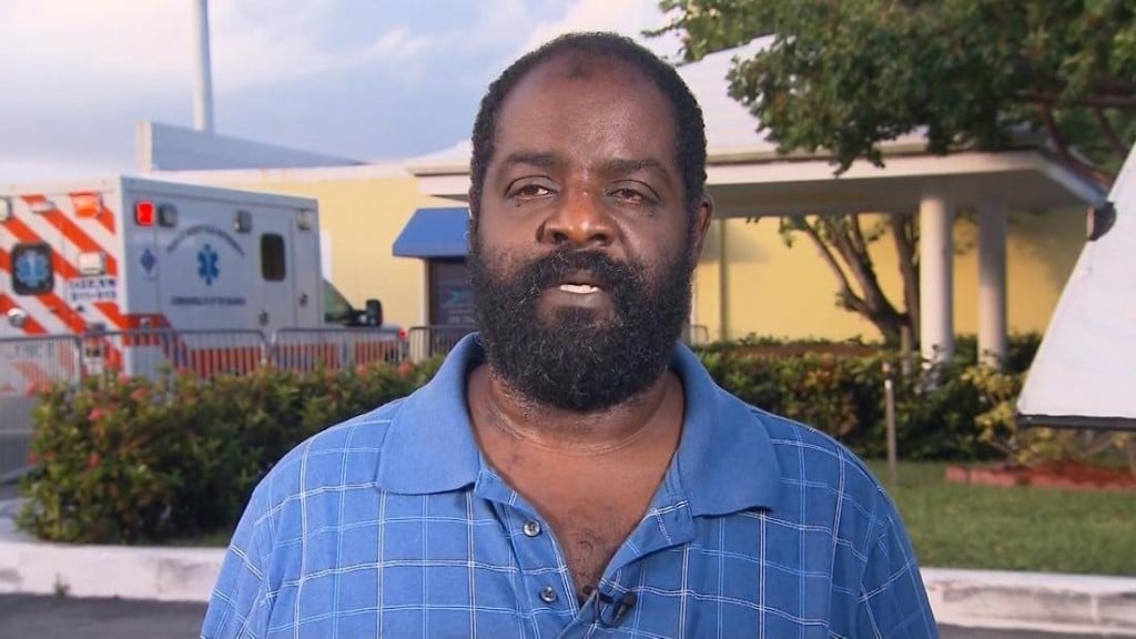 Blind Bahamas man carried disabled son to safety during Dorian
