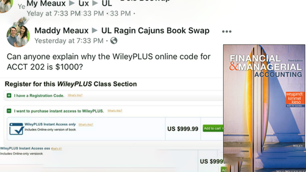 College students outraged over $999 online textbook