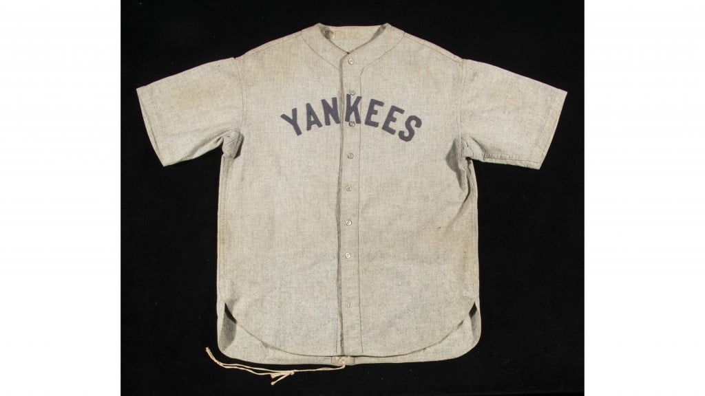 Babe Ruth’s jersey sold at auction for a record-breaking $5.6 million