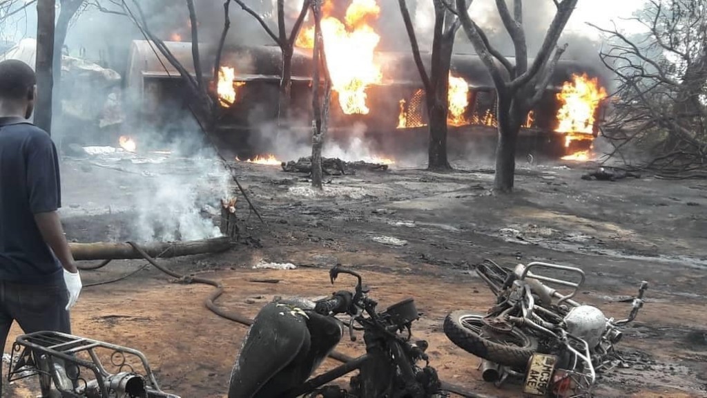 At least 61 people killed in oil tanker explosion in Tanzania