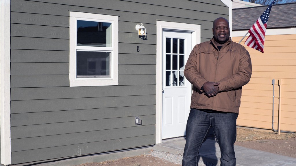 Tiny homes offer big benefits for homeless military veterans