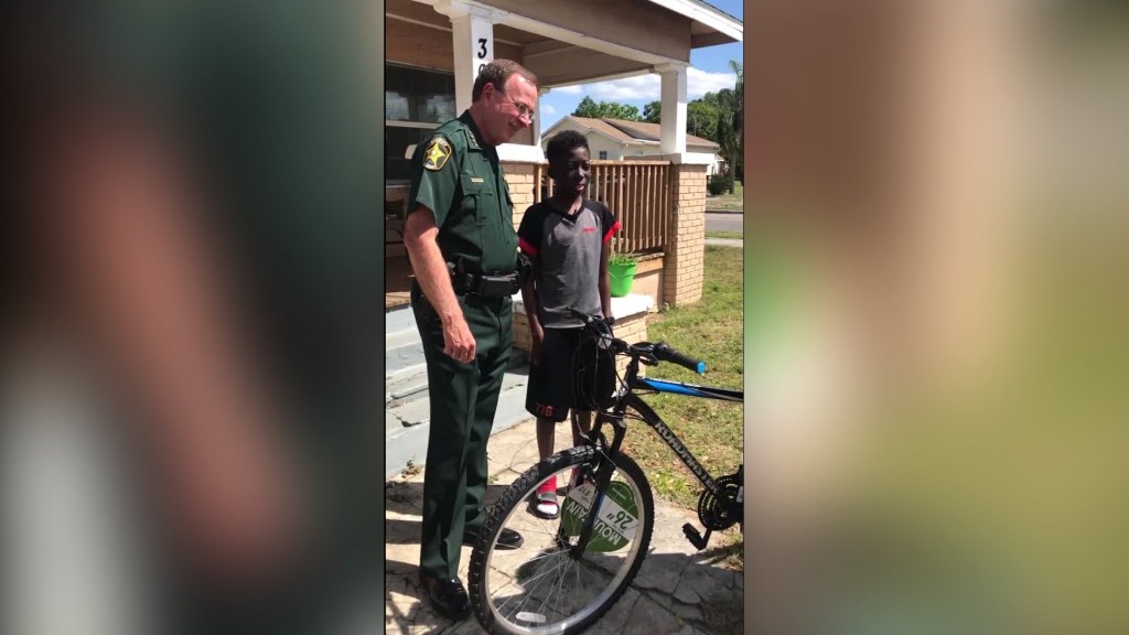 Teen battling leukemia gets a surprise after someone stole his bike