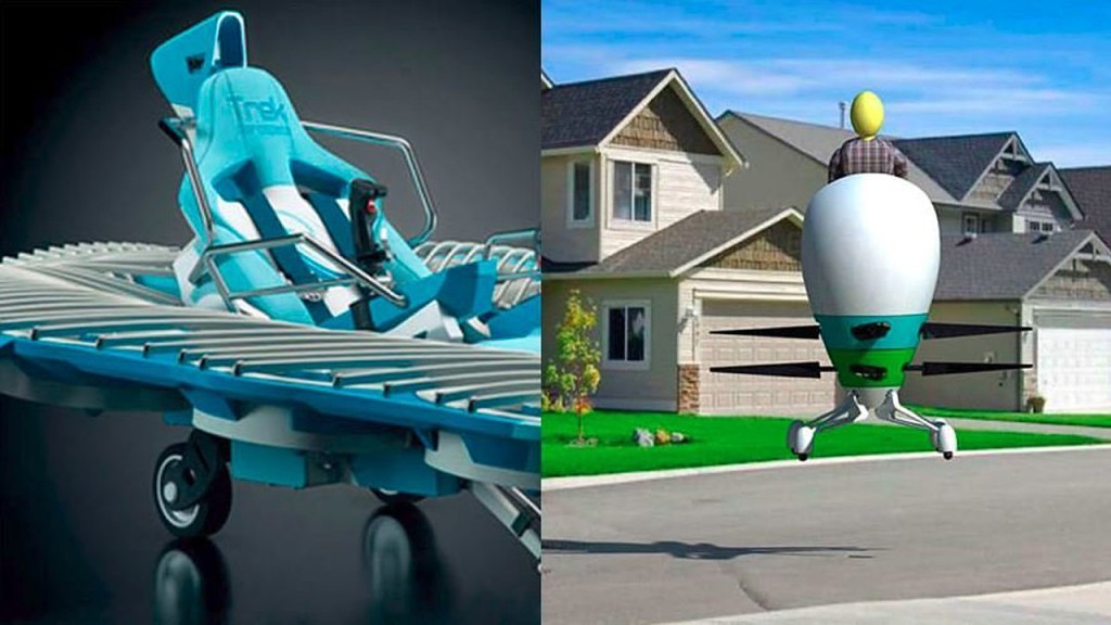 Personal flying machine designs revealed