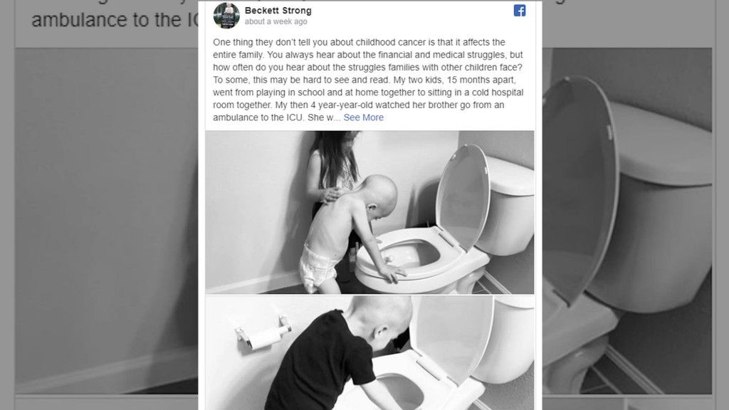 Texas mom’s post about effects of childhood cancer goes viral