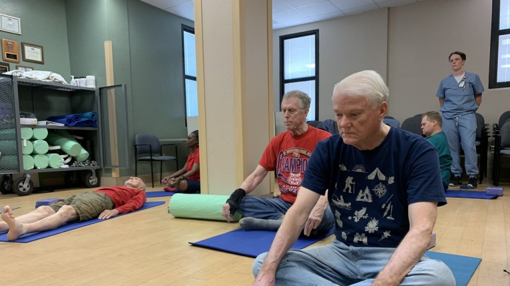 Veterans turn to yoga for treating mental, physical trauma